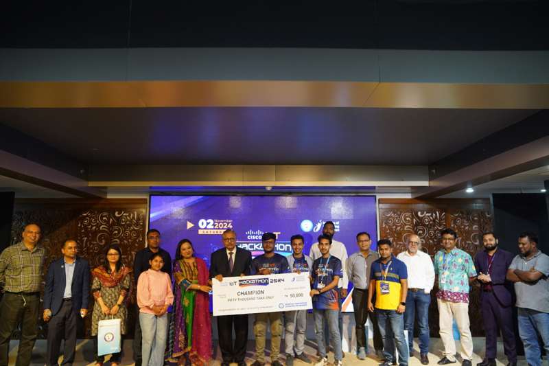 AIUB Hosts the Cisco IoT Hackathon 2024