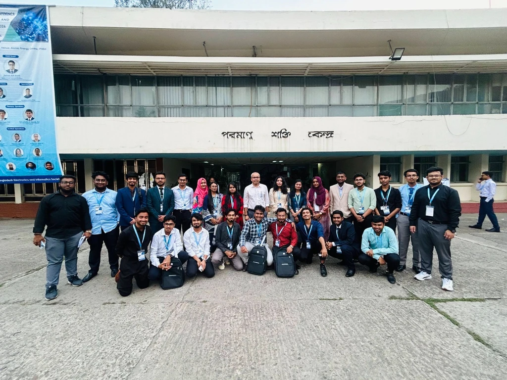 AIUB FST Students Achieved Academic Excellence with Best Poster Award at ICEI 2026 