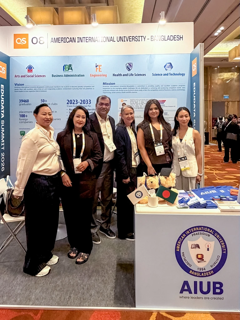 AIUB Delegation at the QS EduData Summit 2026