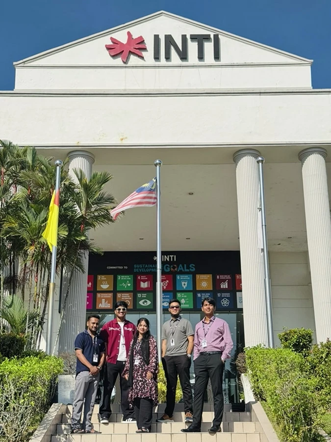 AIUB Students Participate in Student Mobility Program at INTI International University, Malaysia 