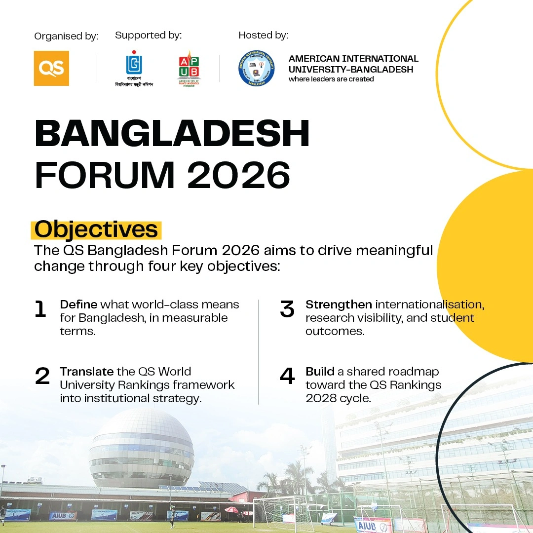 QS Bangladesh Forum 2026 objectives